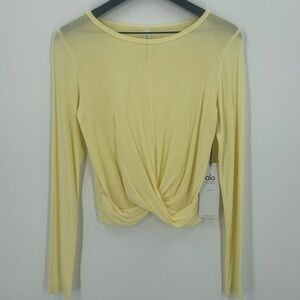 Alo Cover Long Sleeve Top